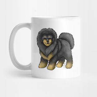 Dog - Tibetan Mastiff - Black and Tan Mug